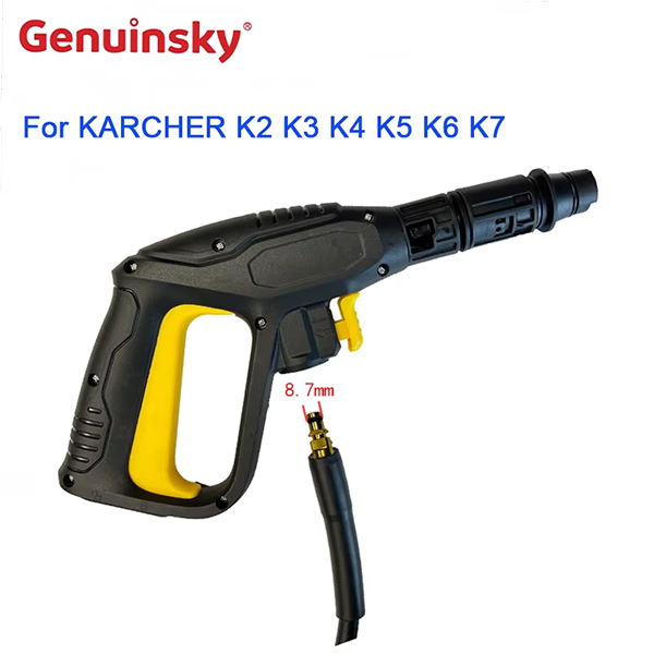 Pistolet de lavage de voiture haute pression nouvellement lancé par Genuinsky : compatible avec la série complète KARCHER K2-K7