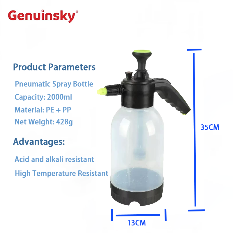 Pourquoi le pulvérisateur à pression verrouillable de 2 L est-il une excellente aide pour les tâches de pulvérisation ?