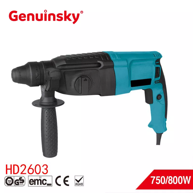 26 mm 4 Fonction Hammer Drill 750W
