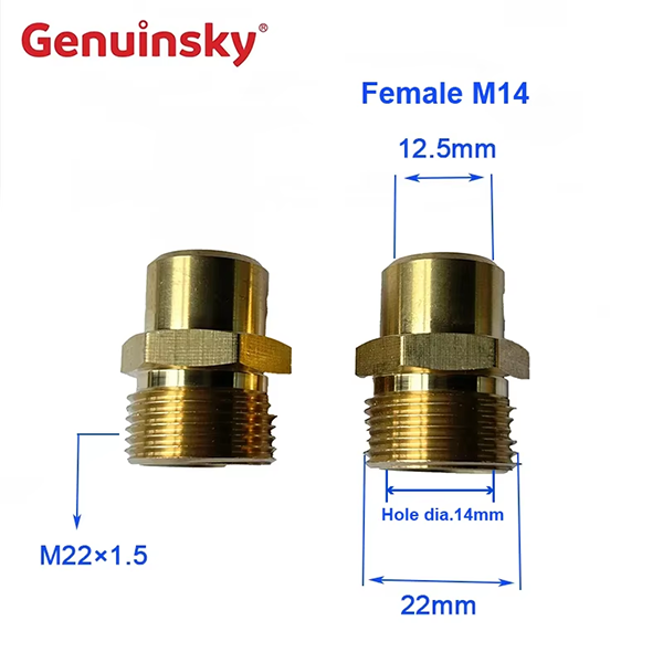 Raccord de tuyau en laiton Raccord de tuyau en laiton