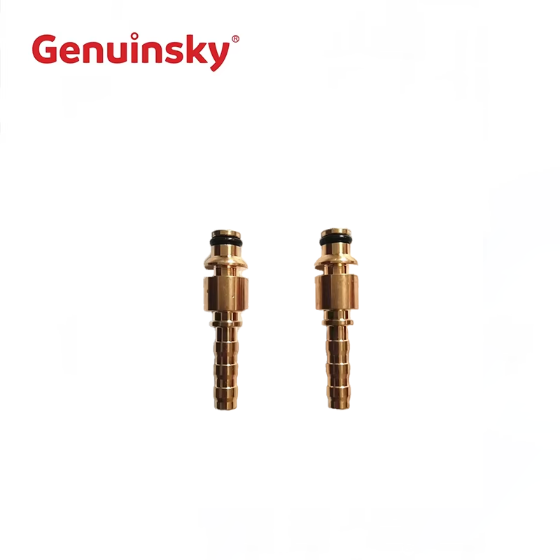 Bouchle en laiton pour les tuyaux de lavage rapide