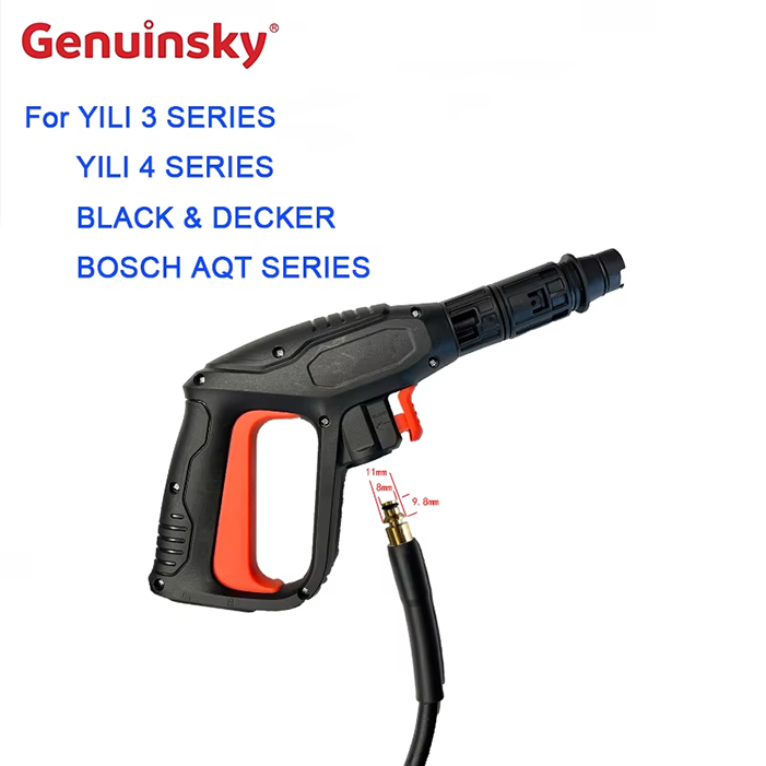 Pistolet pulvérisateur haute pression pour séries YILI 3/4, B et D et Bosch AQT