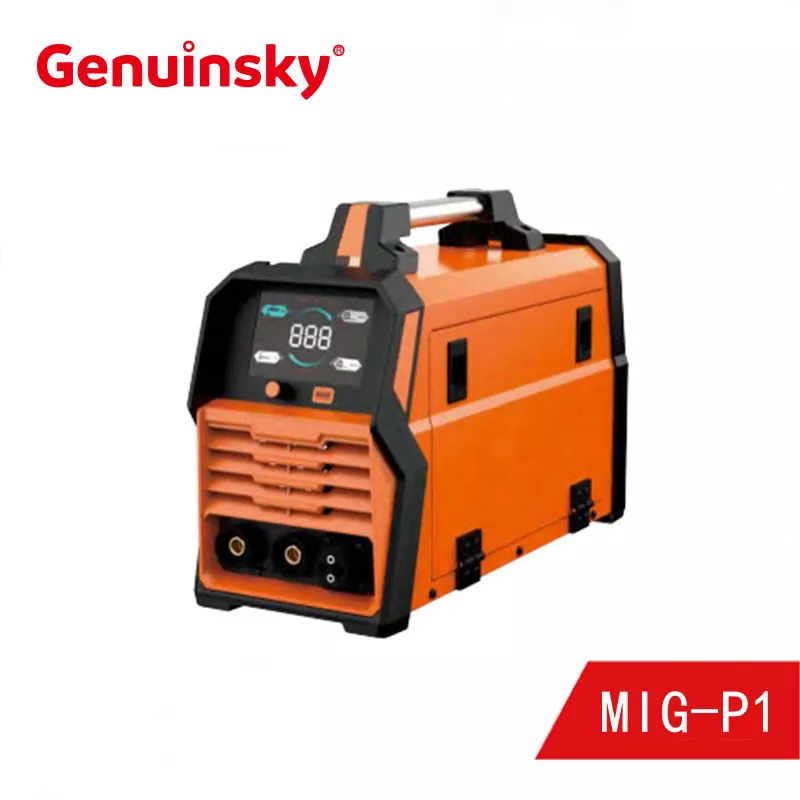 LCD sans gaz de soudage de l'onduleur MIG P1