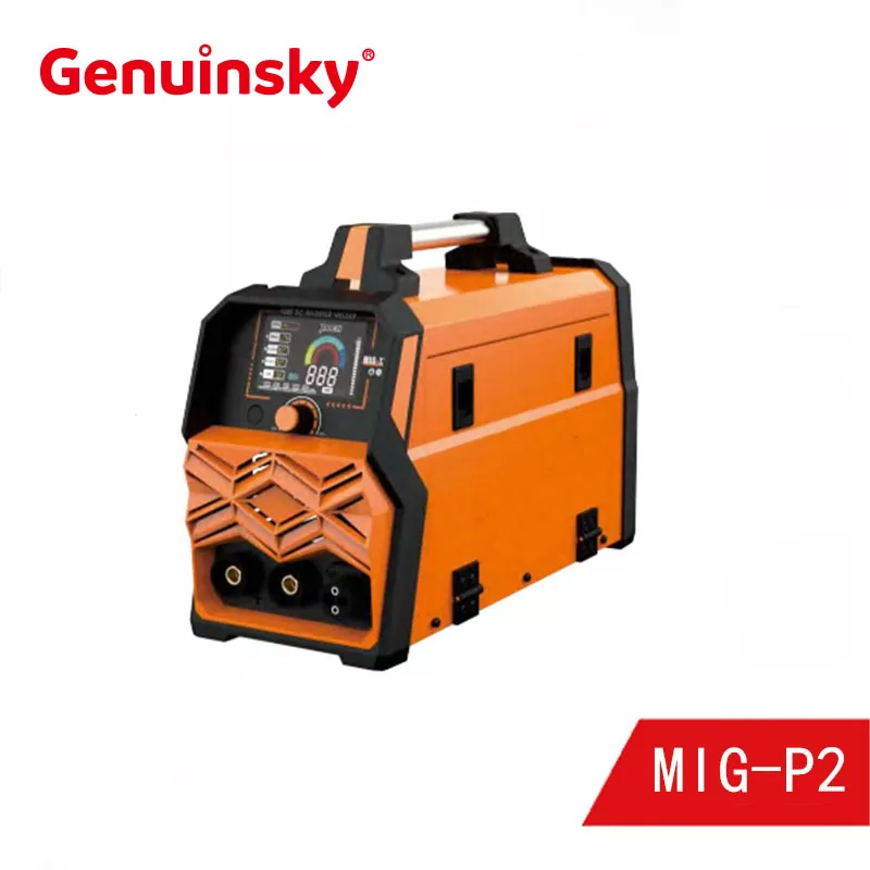 LCD sans gaz de soudage de l'onduleur MIG P2